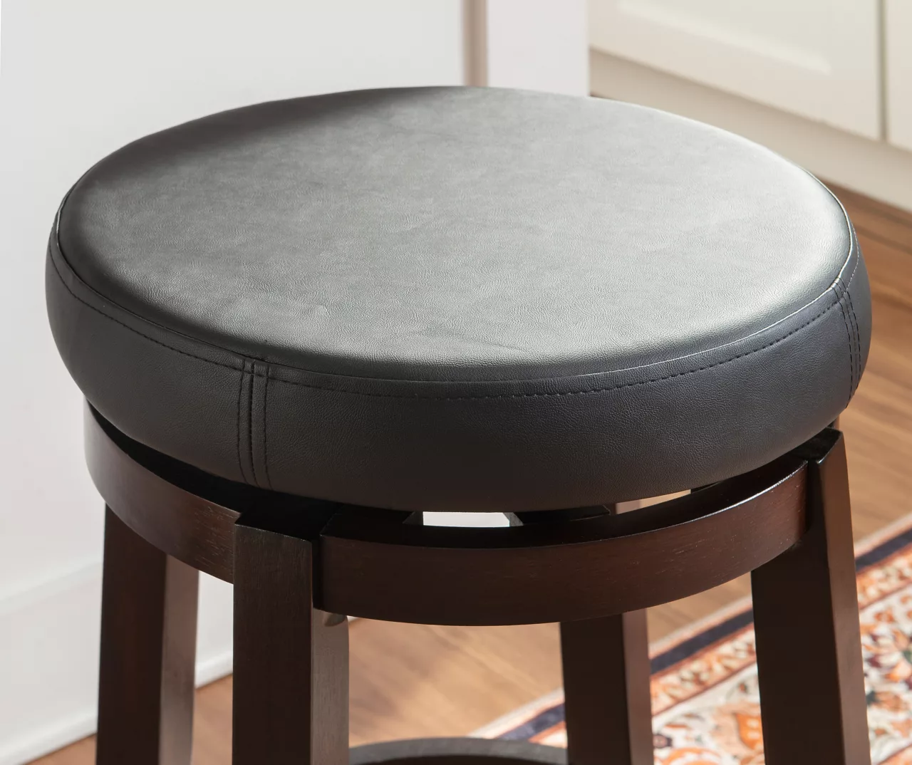 24" Clea Black Counter Stool - Image 3