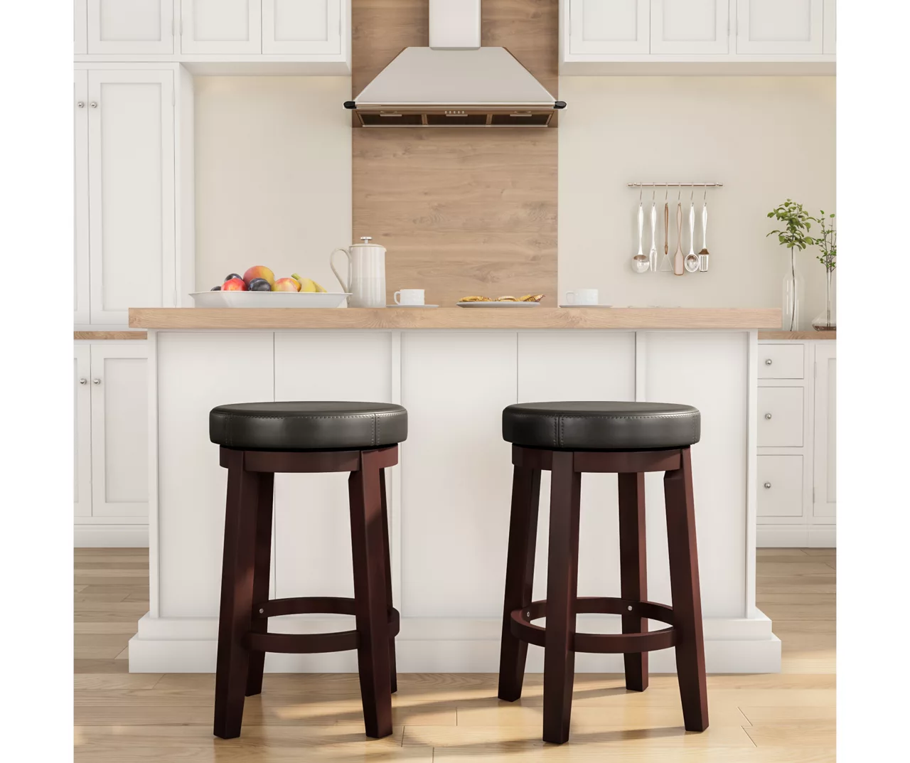 24" Clea Black Counter Stool - Image 9