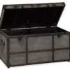 Amsel Gray Storage Trunk