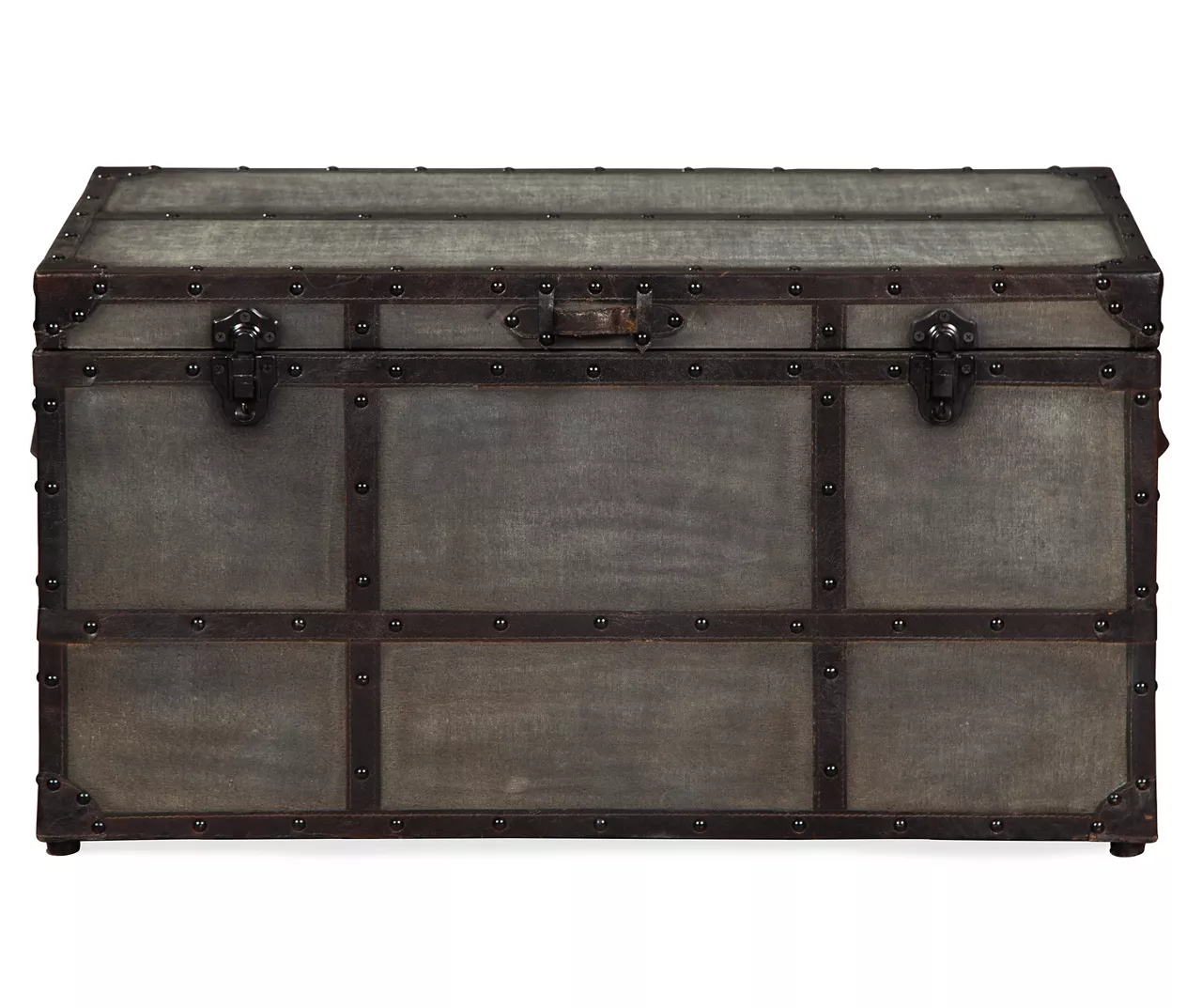 Amsel Gray Storage Trunk - Image 3