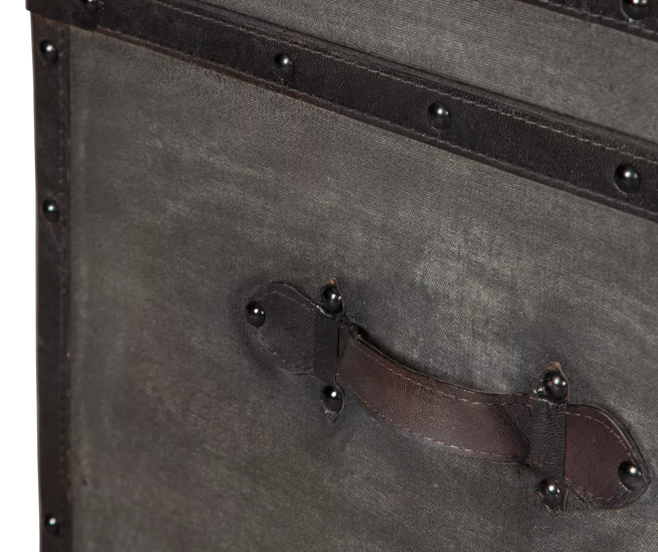 Amsel Gray Storage Trunk - Image 6