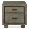 Arnett Smoky Gray Nightstand