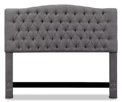 Gray Celeste Upholstered Queen Headboard