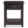 Baily Black Nightstand