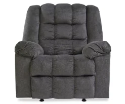 Drake Charcoal Rocker Recliner
