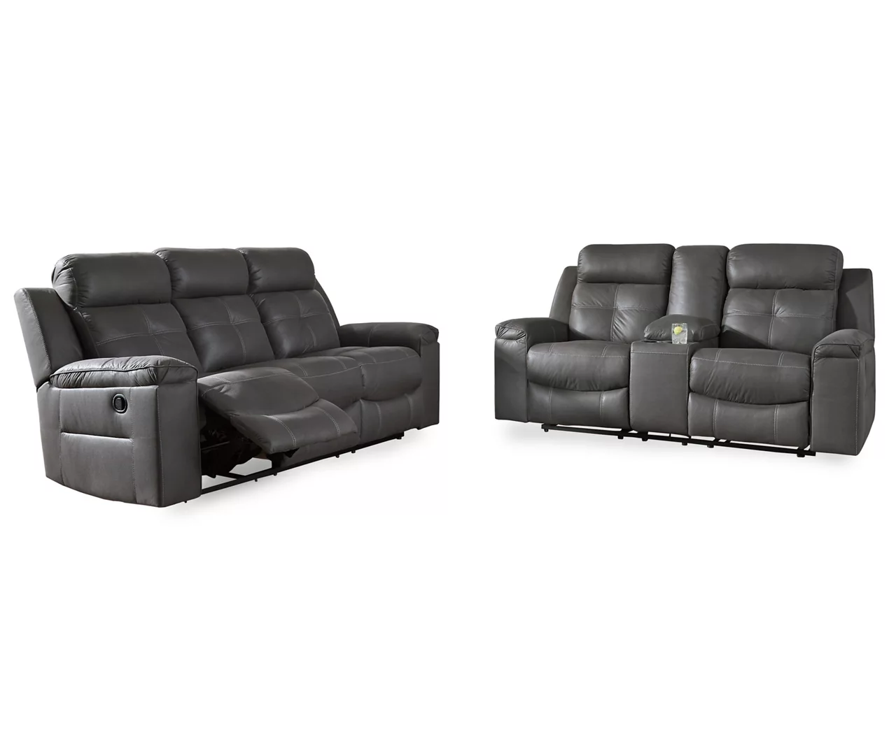 Jesolo Gray Reclining Sofa - Image 6