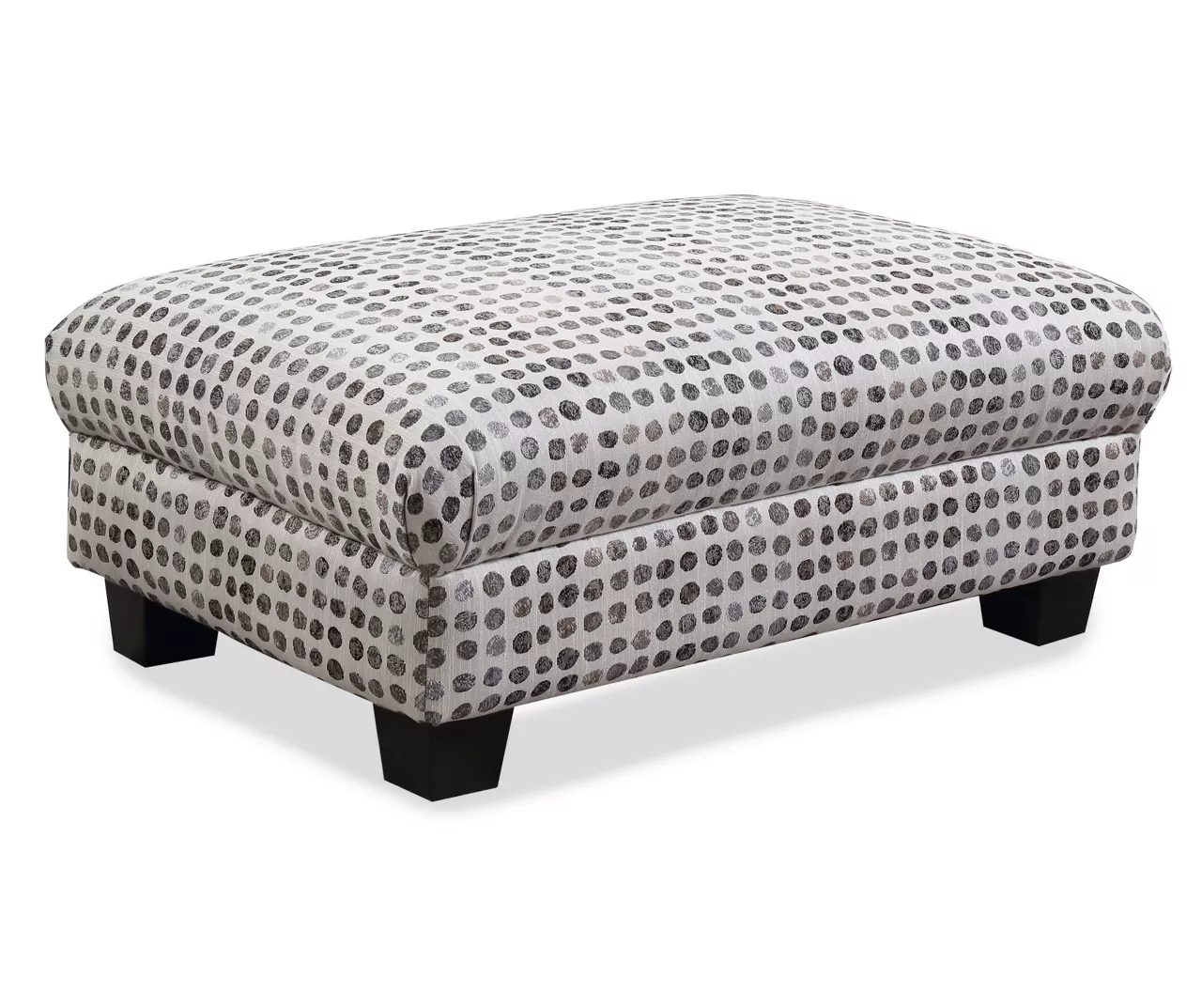 Rogers Ink Dot Ottoman - Image 4