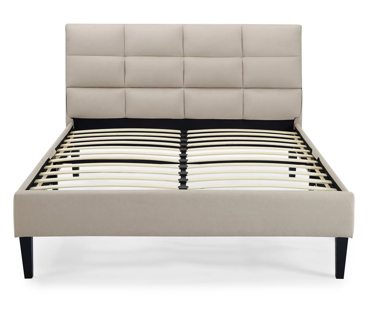 Orson Beige Full Upholstered Bed - Image 2