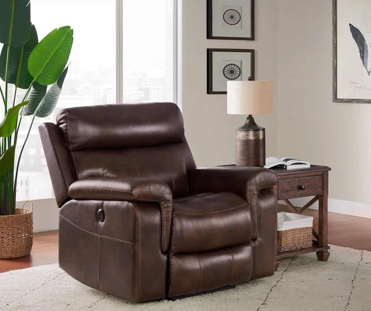 Wellsley Leather Power Recliner - Image 2