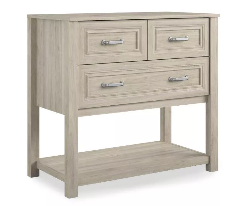 Sierra Ridge Levi Light Walnut 3-Drawer Dresser - Image 5