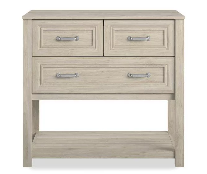 Sierra Ridge Levi Light Walnut 3-Drawer Dresser