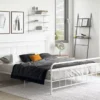 Brooklyn White Iron Full Bed
