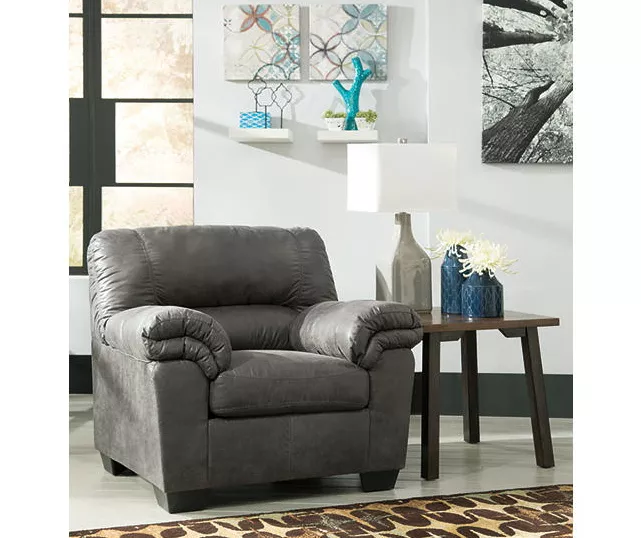 Signature Design By Ashley Bladen Faux Leather Armchair - Image 3