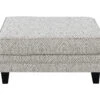 Gretna Diamond Sand Ottoman