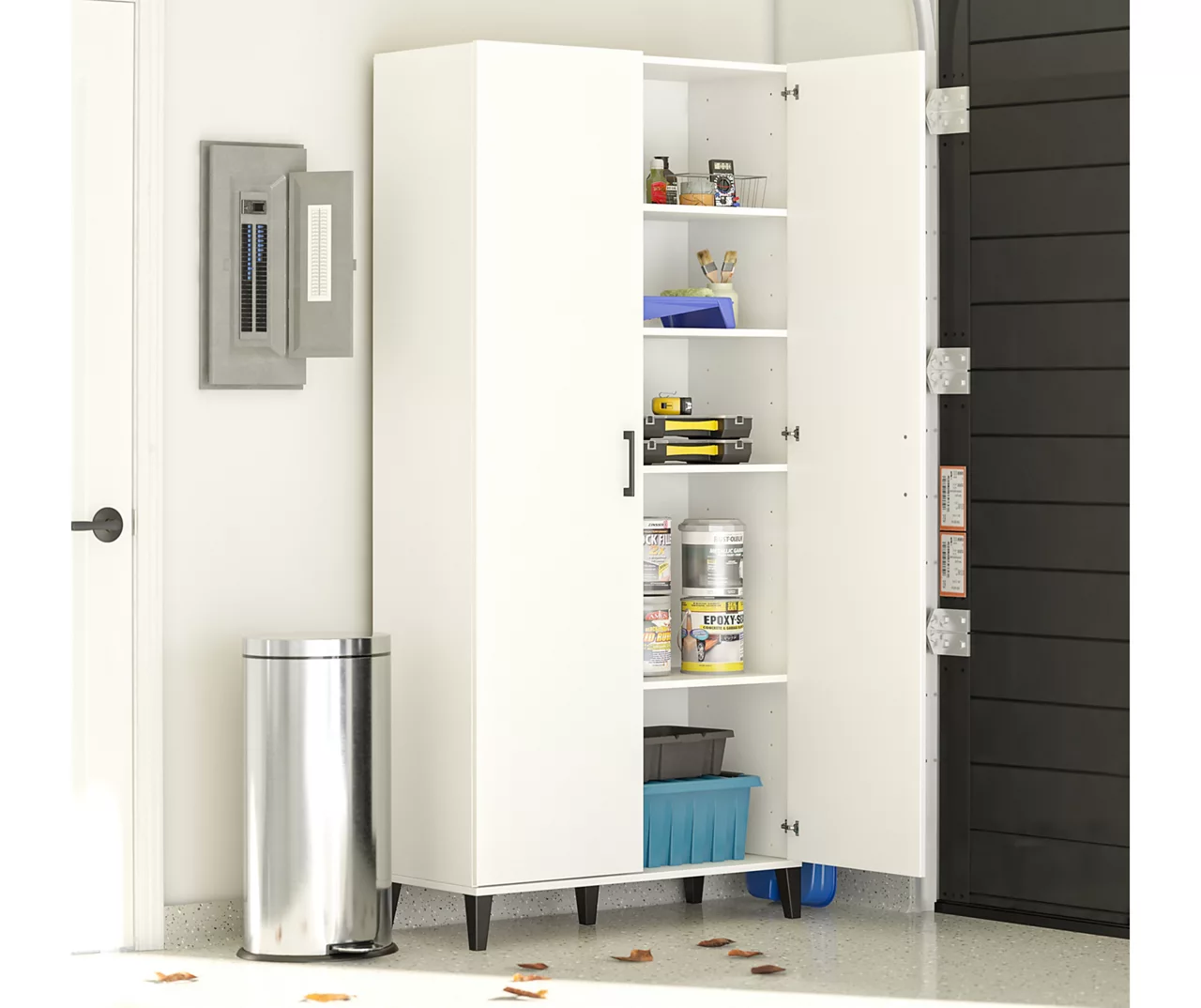 Systembuild Amplus 2-Door Storage Cabinet - Image 7