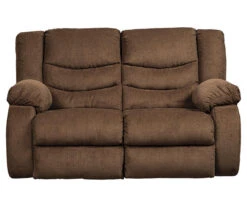 Tulen Chocolate Reclining Loveseat