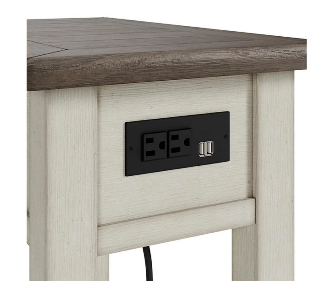 Bolanburg Chairside End Table With USB Ports & Outlets - Image 10