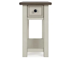 Bolanburg Chairside End Table With USB Ports & Outlets