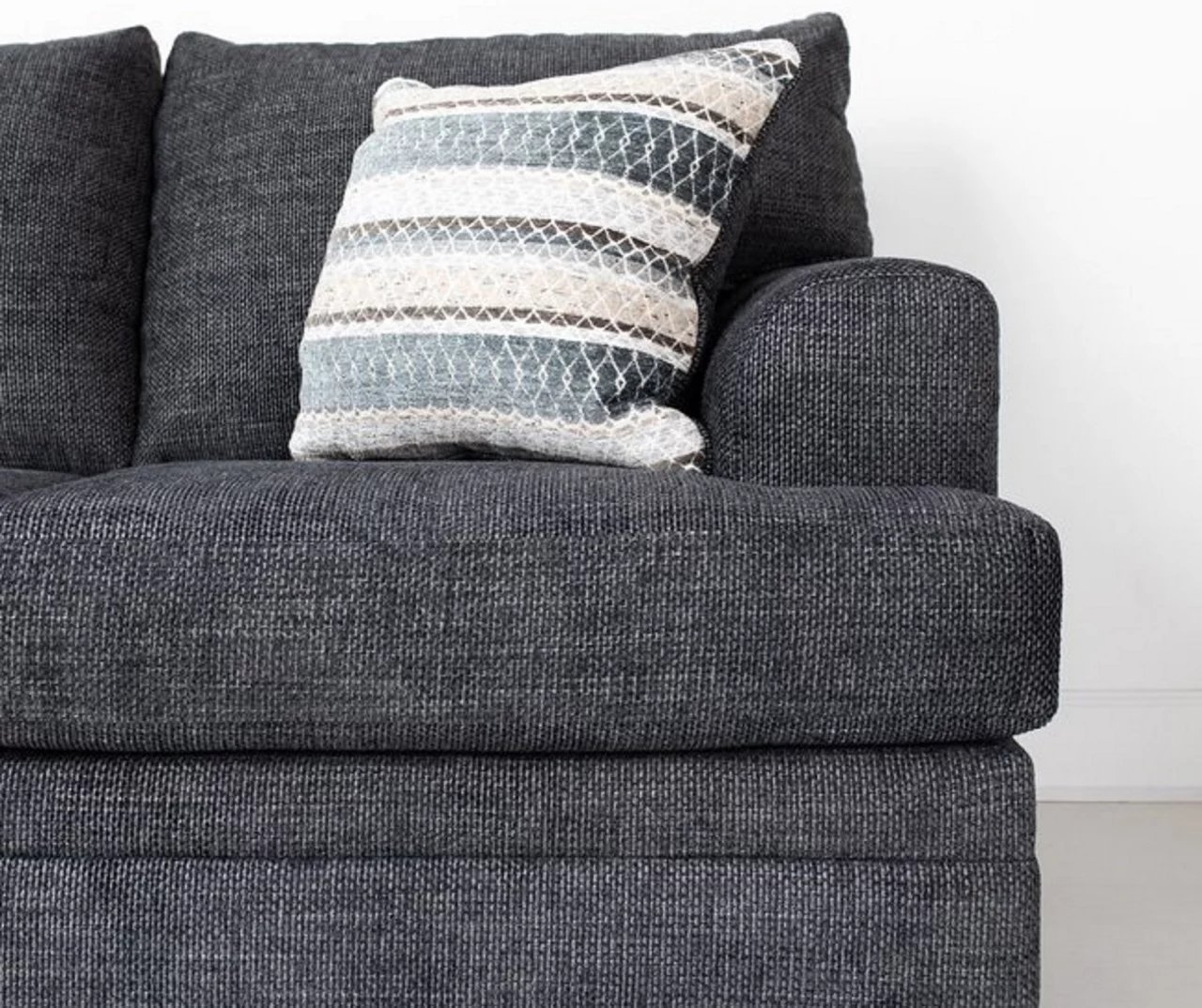 Mabella Slate Sofa Chaise - Image 4