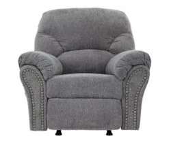 Allmaxx Gray Rocker Recliner